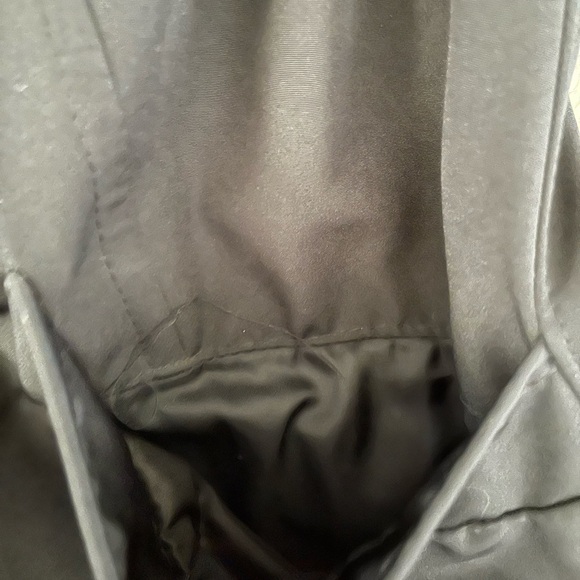 Fleet Street Black Pea Coat size large - Picture 4 of 8